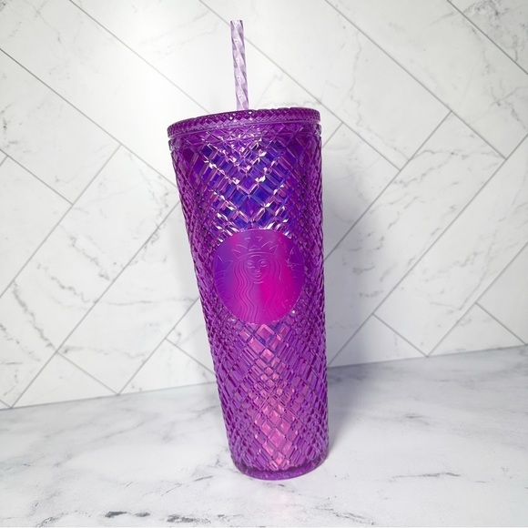 Starbucks Iridescent Purple Pink Venti Tumbler - Picture 1 of 3